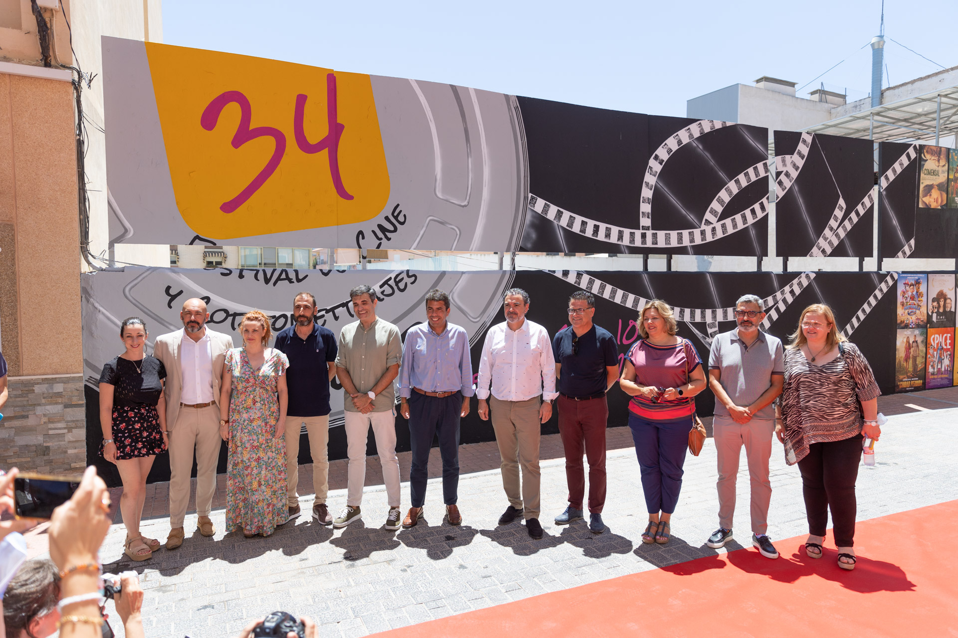 Festival Cine_presentacion homenajeados 34 festival cine de l alfas del pi y firma convenio diputacion (2)